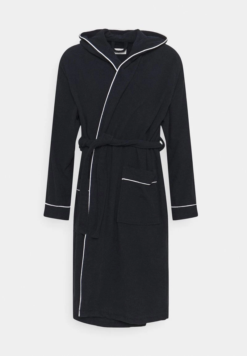 Pier One Bademantel - Dark Grey/black – Bild 6