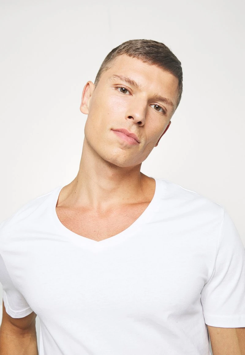 Pier One 2 PACK - T-Shirt Basic - White – Bild 4