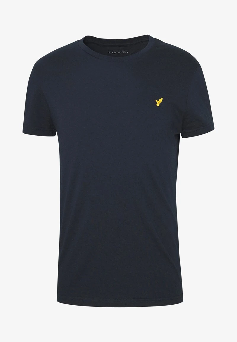 Pier One T-Shirt Basic - Dark Blue – Bild 4
