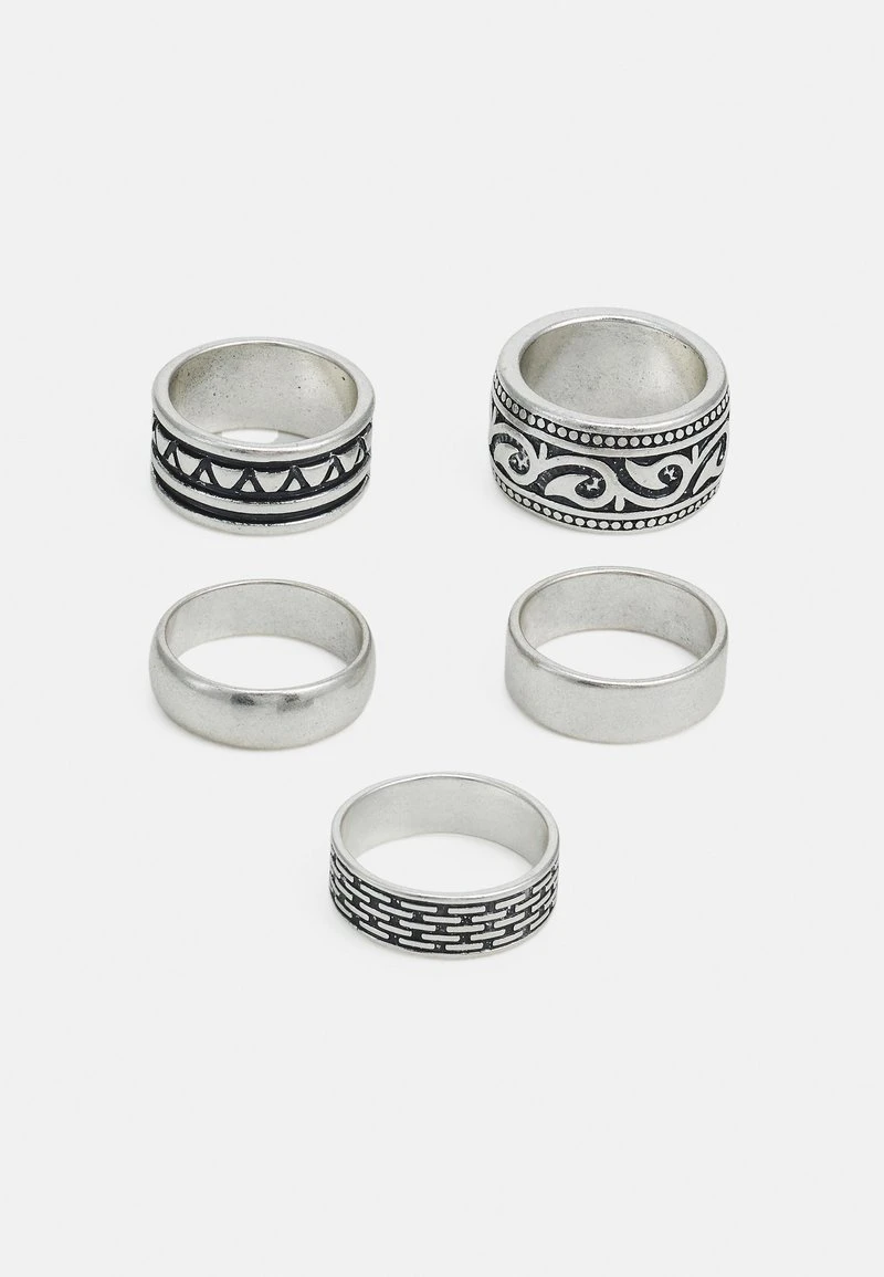 Pier One 5 PACK - Ring - Silver-coloured – Bild 4