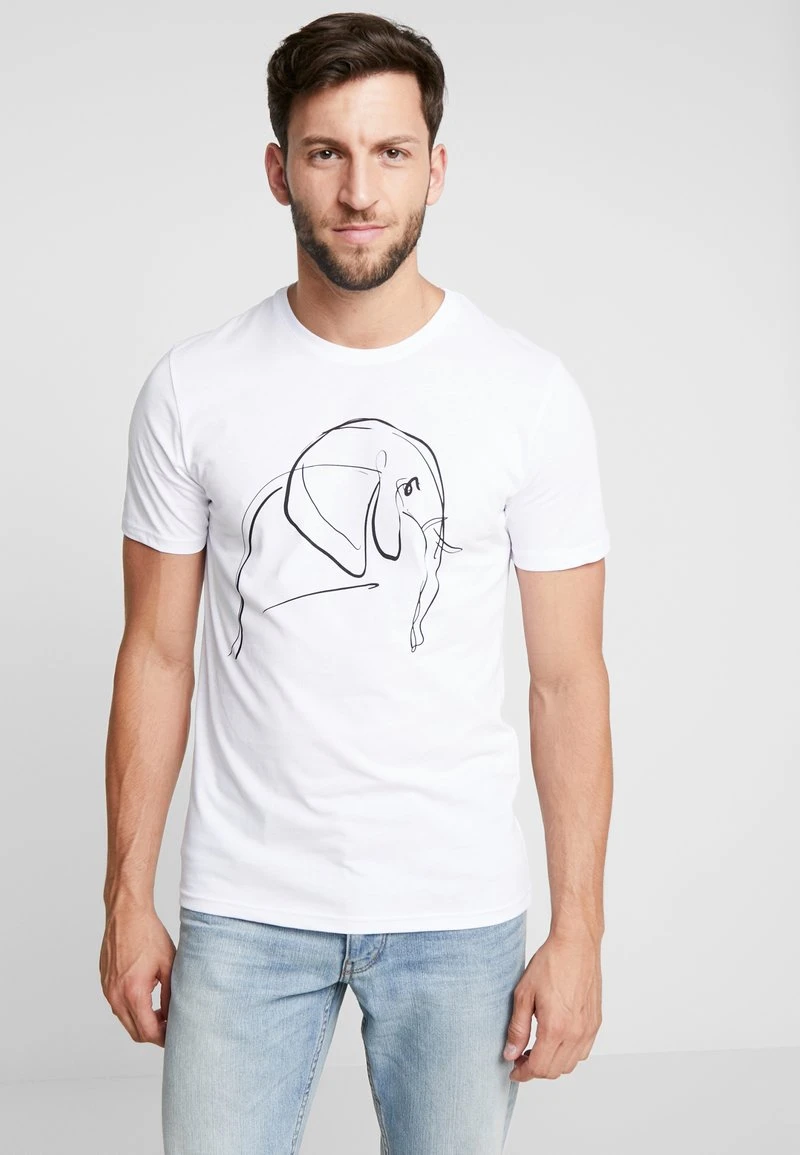 Pier One T-Shirt Print - White – Bild 6