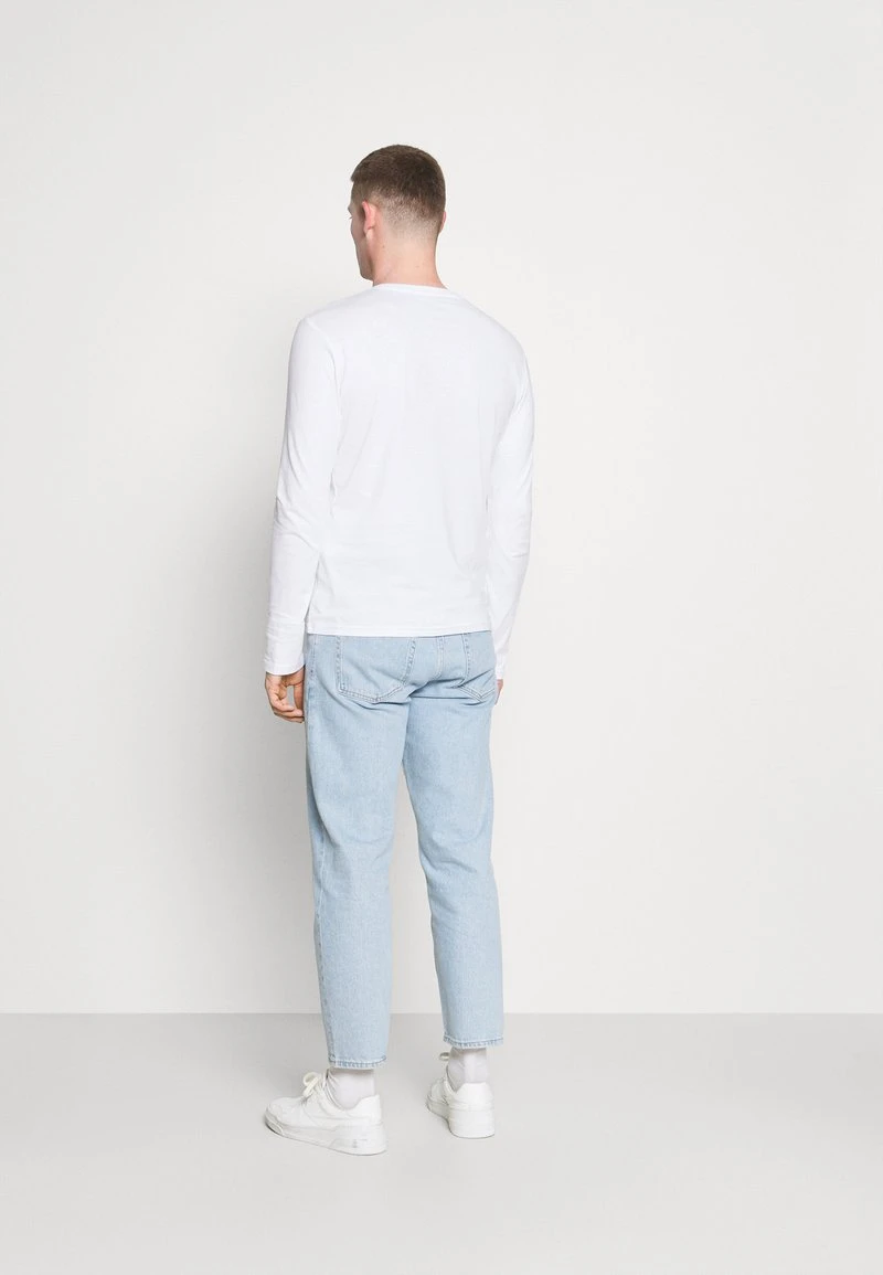 Pier One 5 PACK - Langarmshirt - White/dark Blu/grey – Bild 3