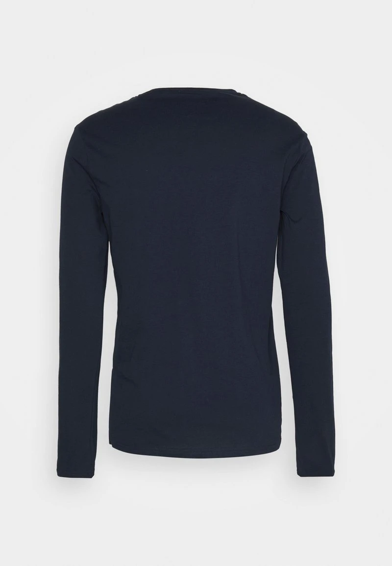 Pier One UNISEX 3 PACK - Langarmshirt - Black/dark Blue/stone – Bild 3