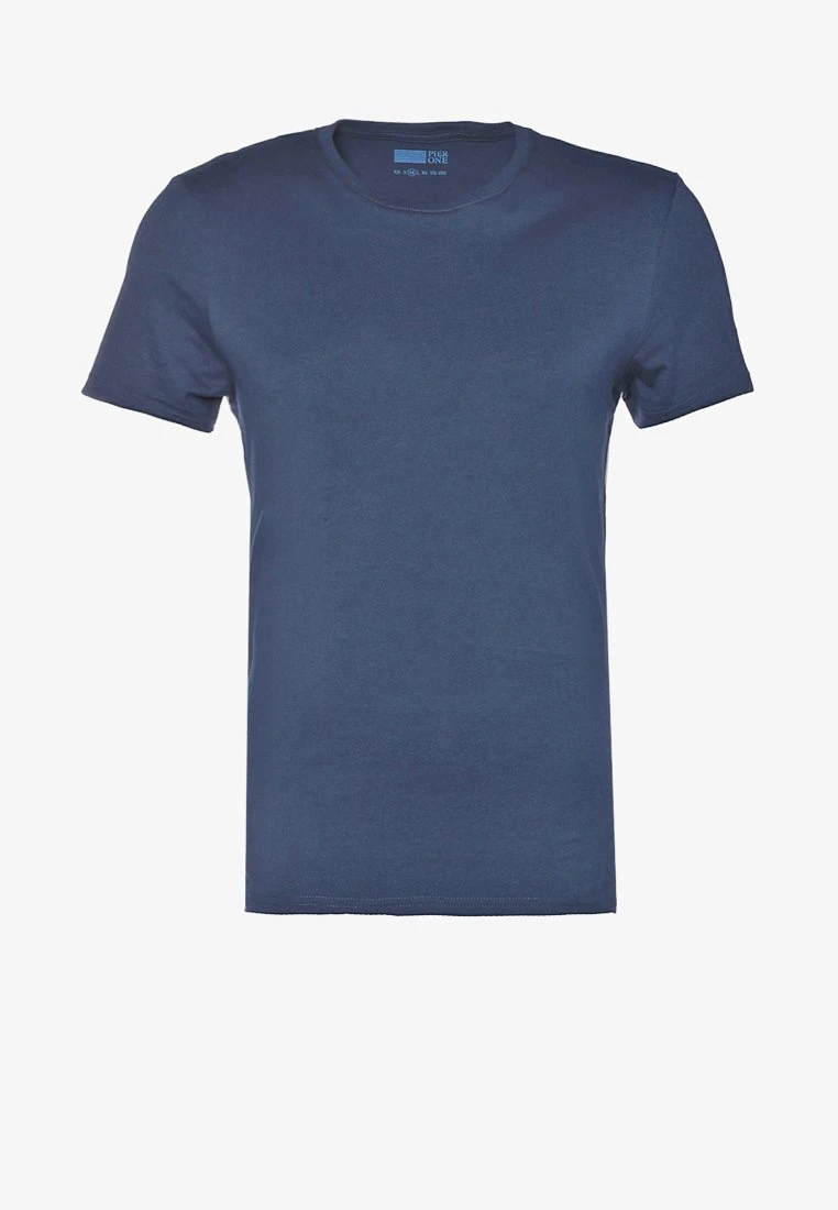 Pier One T-Shirt Basic - Dark Blue – Bild 5