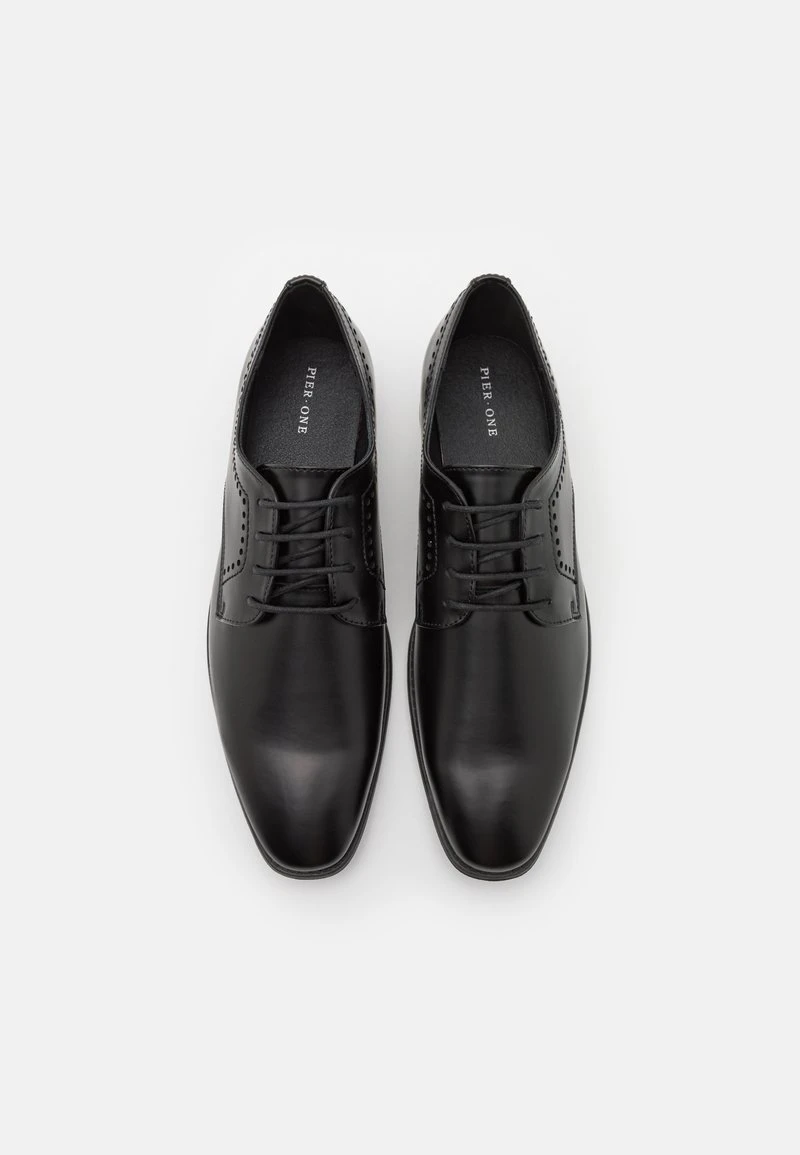 Pier One UNISEX - Schnürer - Black – Bild 4