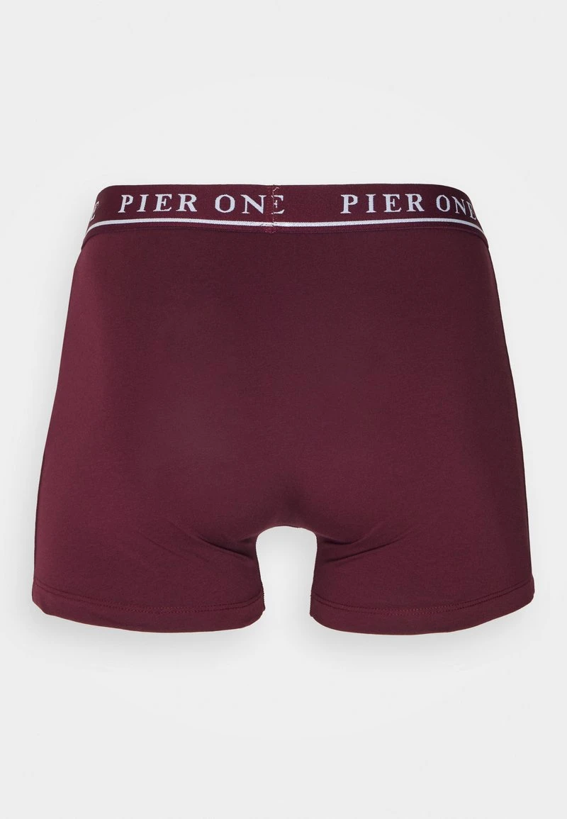 Pier One 5 PACK - Panties - Bordeaux/mottled Grey – Bild 3