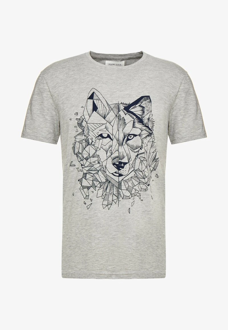 Pier One T-Shirt Print - Mottled Grey – Bild 5