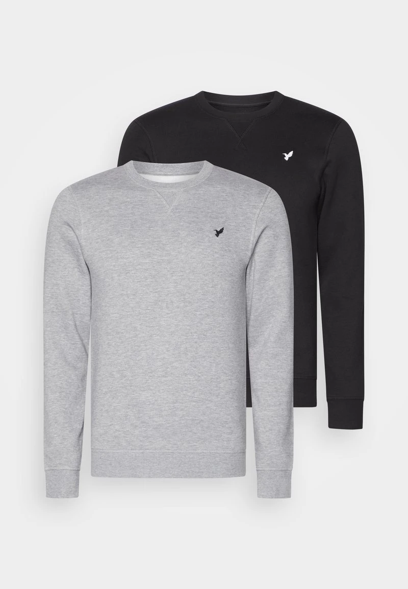 Pier One Sweatshirt - Black/mottled Grey – Bild 6