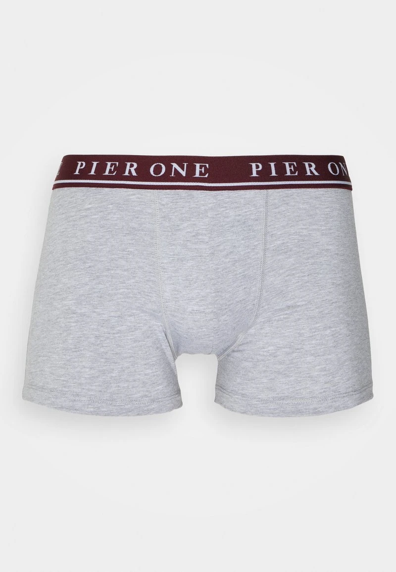 Pier One 5 PACK - Panties - Bordeaux/mottled Grey – Bild 4