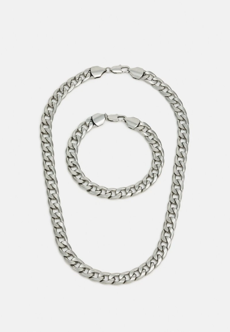 Pier One 2PACK SET - Halskette - Silver-coloured