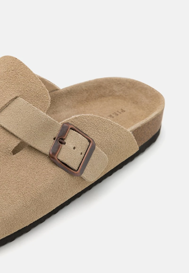 Pier One LEATHER UNISEX - Clogs - Beige – Bild 6