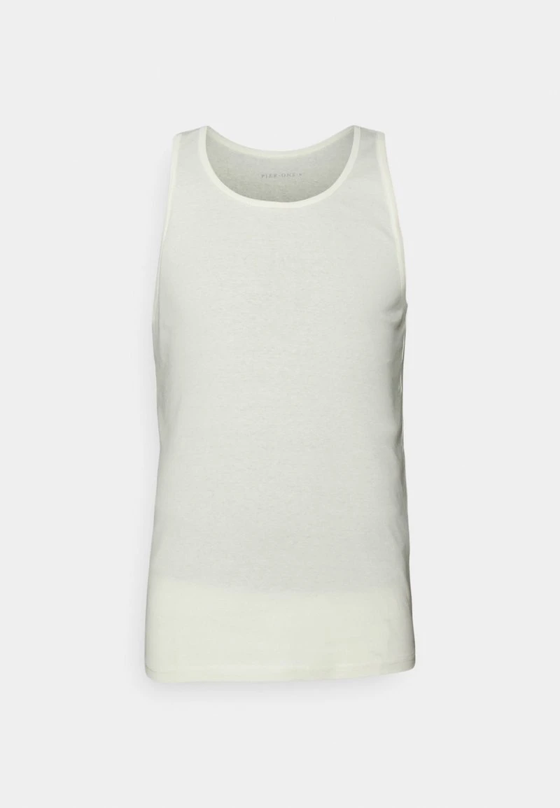 Pier One 5 PACK - Unterhemd/-shirt - 802 - Black_102 - Grey_001 - White – Bild 2