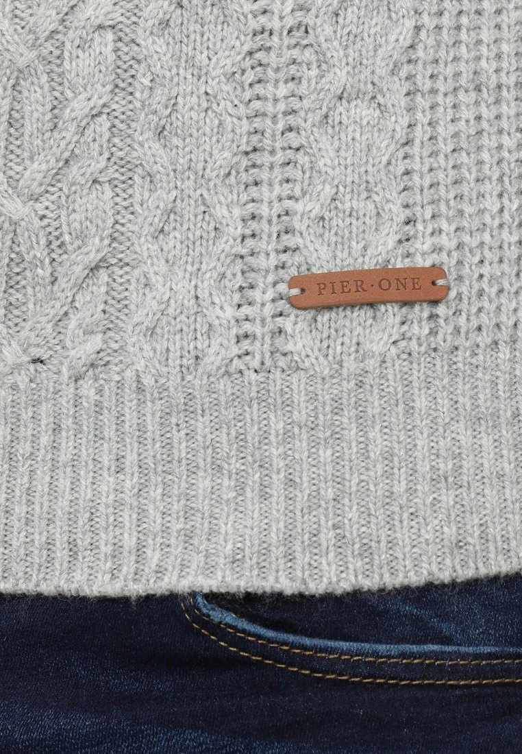 Pier One Strickpullover - Mottled Grey – Bild 6