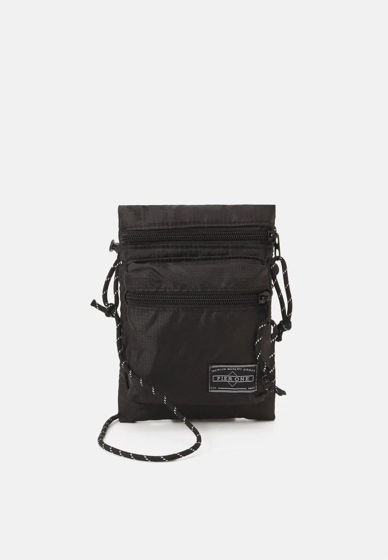 Pier One UNISEX - UmhÀngetasche - Black