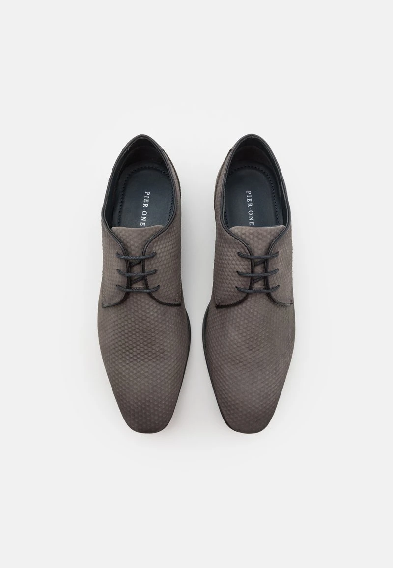 Pier One LEATHER - Schnürer - Dark Grey – Bild 4