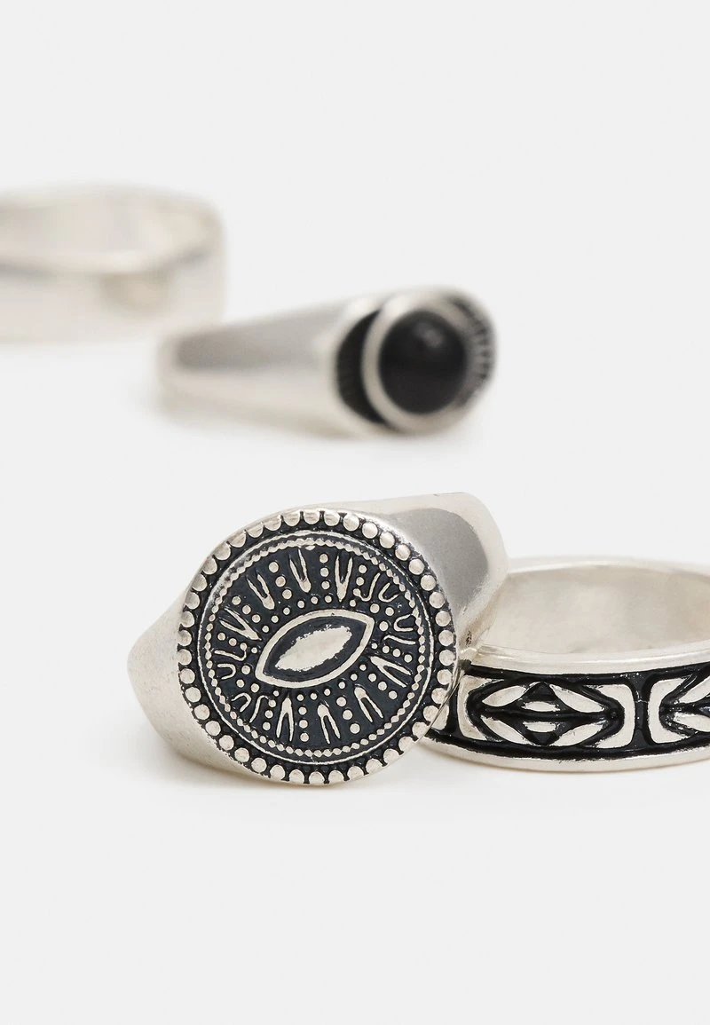 Pier One 5 PACK - Ring - Silver-coloured – Bild 3