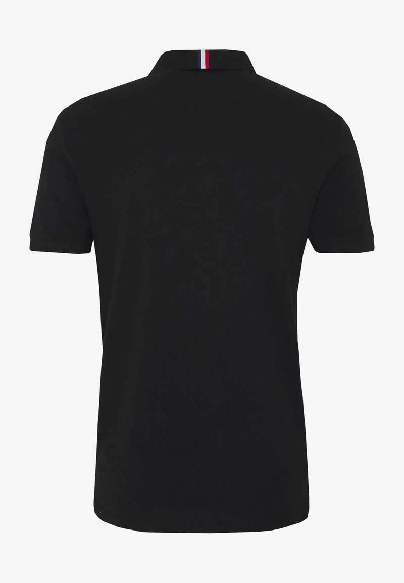 Pier One TRICOLORE TRIM POLO - Poloshirt - Black – Bild 2