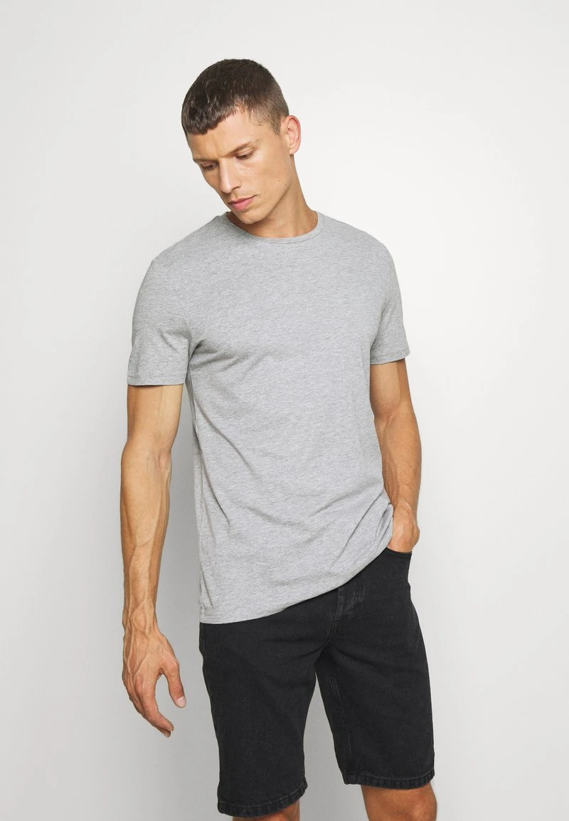 Pier One 7 PACK - T-Shirt Basic - White/blue/green – Bild 4